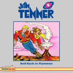 Cover - Jan Tenner - Folge 8: Red-Rock in Flammen