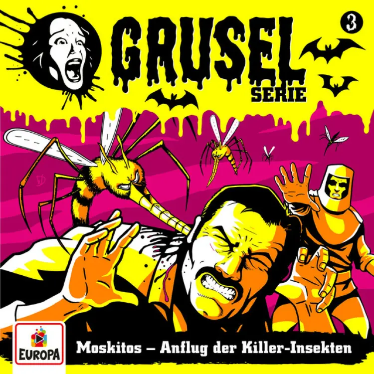 Cover von Gruselserie - Folge 3 - Moskitos - Anflug der Killer-Insekten