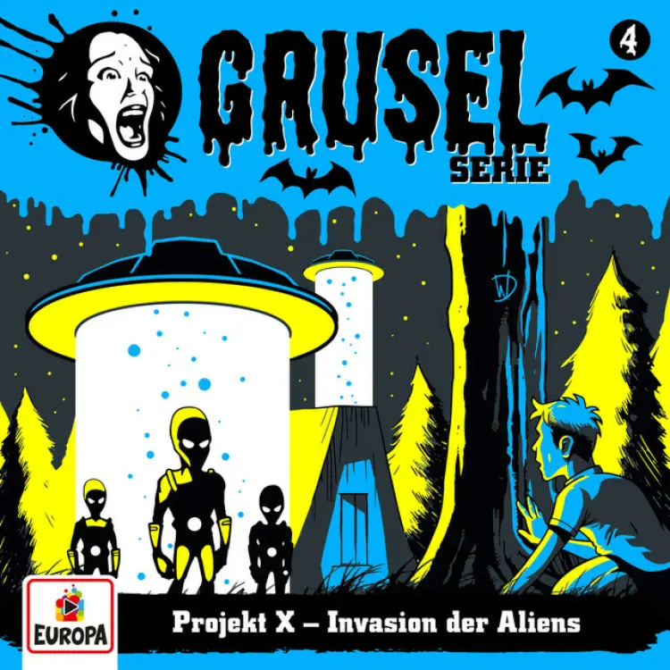 Cover von Gruselserie - Folge 4 - Projekt X - Invasion der Aliens