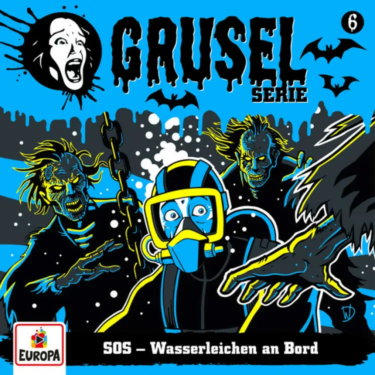 Cover von Gruselserie - Folge 6 - SOS - Wasserleichen an Bord