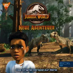 Cover - Jurassic World - Neue Abenteuer - Folge 20: Verhärtete Fronten / Verdrängung (Das Original-Hörspiel zur TV-Serie)