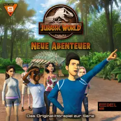 Cover - Jurassic World - Neue Abenteuer - Folge 9: Gute Aussichten / Sicherer Hafen (Das Original-Hörspiel zur TV-Serie)