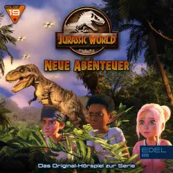 Cover - Jurassic World - Neue Abenteuer - Folge 19: Wieder vereint / Das erste Date (Das Original-Hörspiel zur TV-Serie)