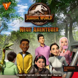 Cover - Jurassic World - Neue Abenteuer - Folge 1: Camp Kreidezeit / Geheimnisse (Das Original-Hörspiel zur TV-Serie)