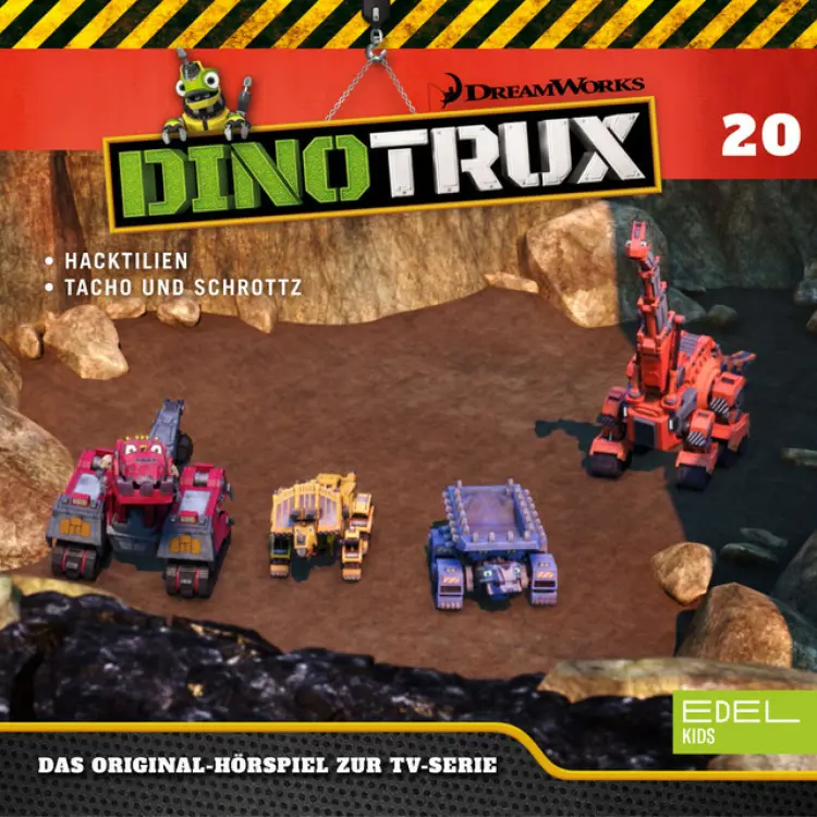 Cover von Dinotrux - Folge 20: Hacktilien / Tacho und Schrottz (Das Original-Hörspiel zur TV-Serie)