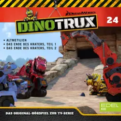 Cover - Dinotrux - Folge 24: Altmetilien / Das Ende des Kraters - Teil 1 + Teil 2 (Das Original-Hörspiel zur TV-Serie)