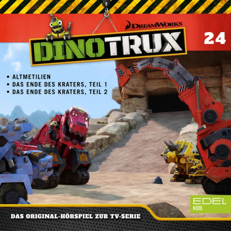 Cover von Dinotrux - Folge 24: Altmetilien / Das Ende des Kraters - Teil 1 + Teil 2 (Das Original-Hörspiel zur TV-Serie)