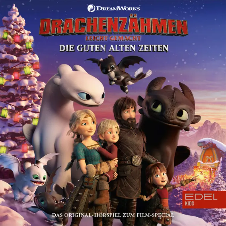 Cover von Drachenzähmen leicht gemacht - Die guten alten Zeiten (Das Original-Hörspiel zum Film-Special)