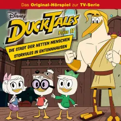 Cover - DuckTales Hörspiel - Folge 11: Die Stadt der netten Menschen / Storkules in Entenhausen (Disney TV-Serie)