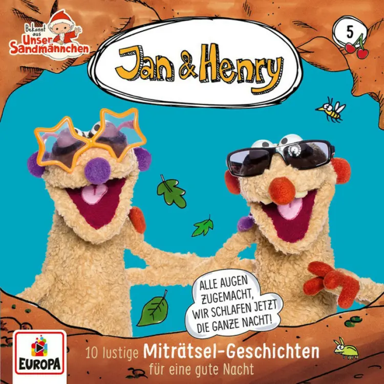 Cover von Jan & Henry - Folge 5 - 10 lustige Miträtsel-Geschichten