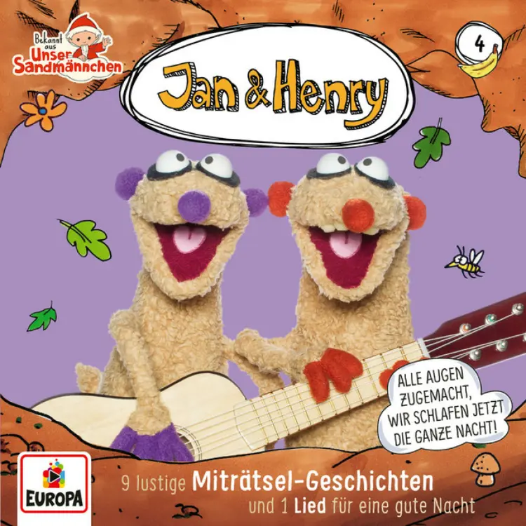 Cover von Jan & Henry - Folge 4 - 9 Rätsel und 1 Lied