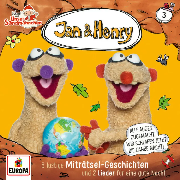 Cover von Jan & Henry - Folge 3 - 8 Rätsel und 2 Lieder