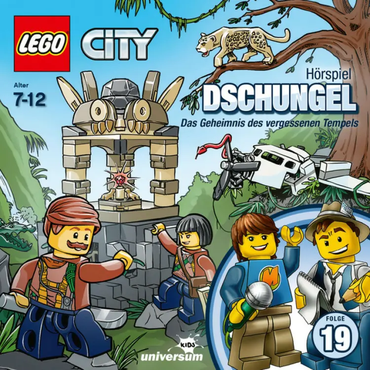 Cover von LEGO City - LEGO City: Folge 19 - Dschungel - Das Geheimnis des vergessenen Tempels