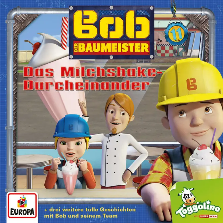 Cover von Bob der Baumeister - Folge 11 - Das Milchshake-Durcheinander