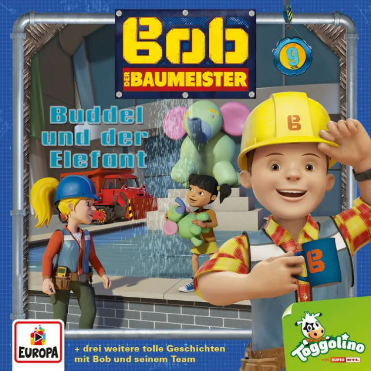 Cover von Bob der Baumeister - Folge 9 - Buddel und der Elefant