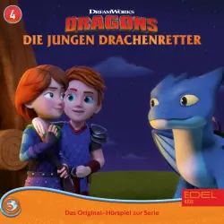 Cover - Dragons - Die jungen Drachenretter - Folge 4: Krank / Das Riesenei (Das Original-Hörspiel zur TV Serie)