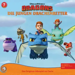 Cover - Dragons - Die jungen Drachenretter - Folge 7: Grummelgard - Teil 1+2 (Das Original-Hörspiel zur TV Serie)