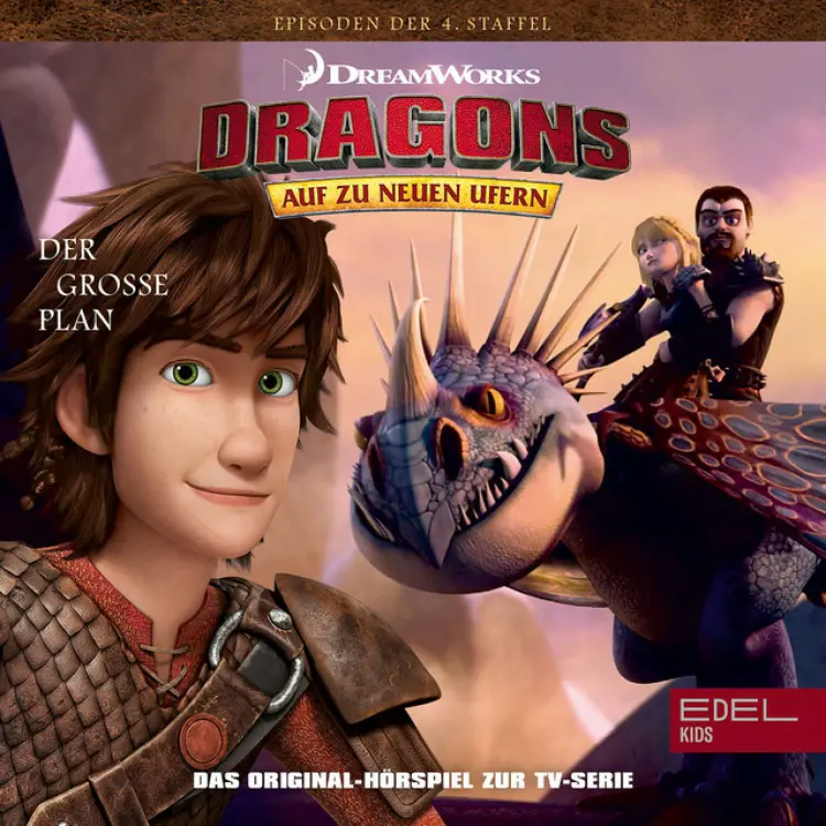 Cover von Dragons - Auf zu neuen Ufern - Folge 45: Der große Plan 1+2 (Das Original-Hörspiel zur TV-Serie)