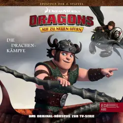 Cover - Dragons - Auf zu neuen Ufern - Folge 37: Der schreiende Tod-Singer / Die Drachenkämpfe (Das Original-Hörspiel zur TV-Serie)