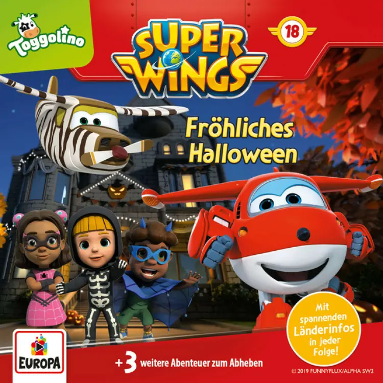 Cover von Super Wings - Folge 18 - Fröhliches Halloween