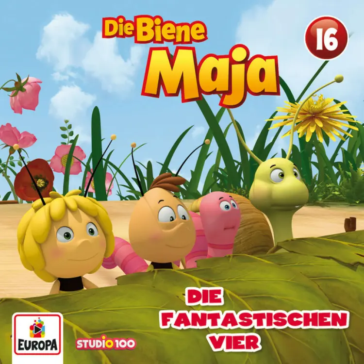 Cover von Die Biene Maja - Folge 16 - Die fantastischen Vier (CGI)