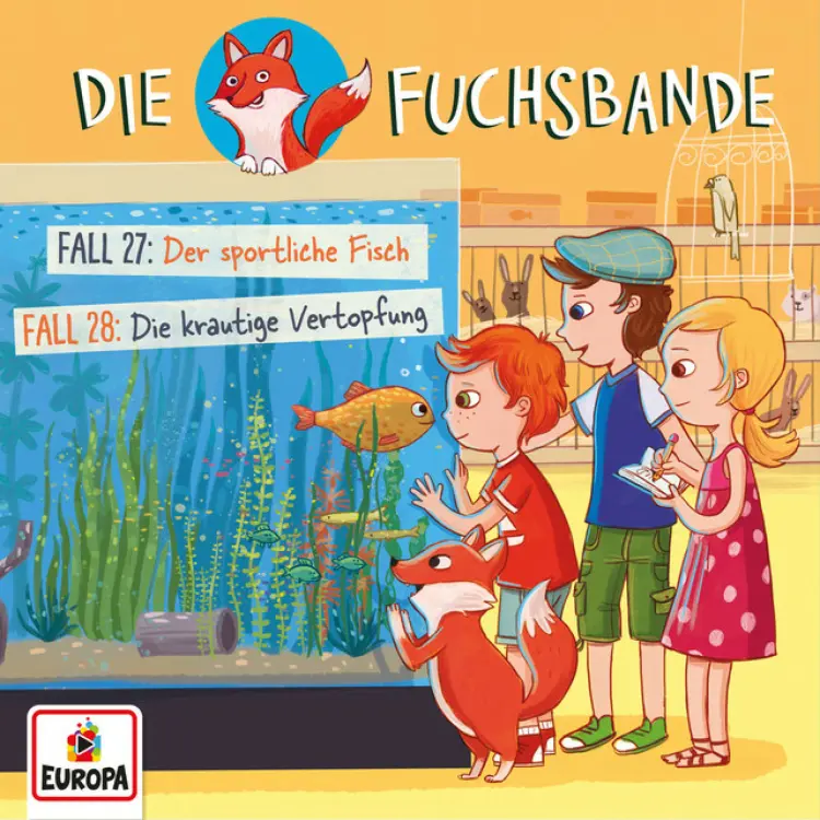 Cover von Die Fuchsbande - Folge 14 - /Fall 27: Der sportliche Fisch / Fall 28: Die krautige Vertopfung