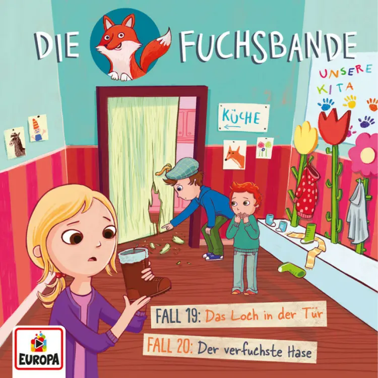 Cover von Die Fuchsbande - Folge 10 - Fall 19: Das Loch in der Tür/Fall 20: Der verfuchste Hase