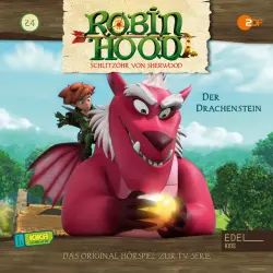 Cover - Robin Hood - Schlitzohr von Sherwood - Folge 24: Der Drachenstein (Das Original-Hörspiel zur TV-Serie)