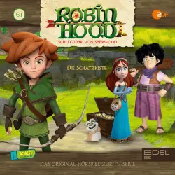 Cover - Robin Hood - Schlitzohr von Sherwood - Folge 1: Die Schatzkiste (Das Original-Hörspiel zur TV-Serie)