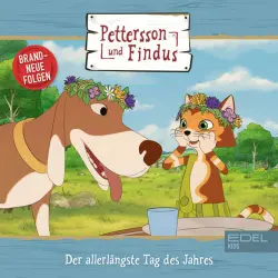 Cover - Pettersson und Findus - Folge 16: Der allerlängste Tag des Jahres (Das Original-Hörspiel zur TV-Serie)