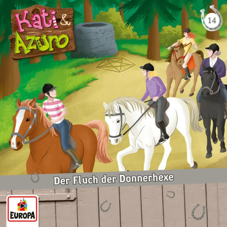 Cover von Kati & Azuro - Folge 14 - Der Fluch der Donnerhexe