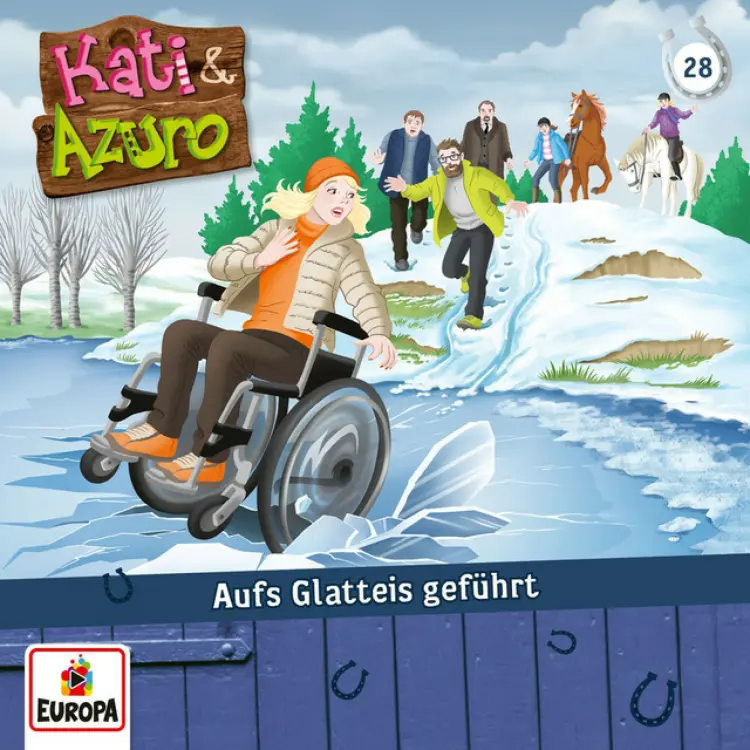 Cover von Kati & Azuro - Folge 28 - Aufs Glatteis geführt