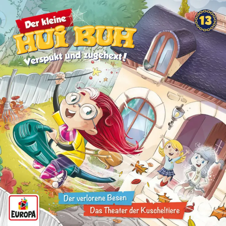 Cover von Der kleine Hui Buh - Folge 13 - Der verlorene Besen / Das Theater der Kuscheltiere