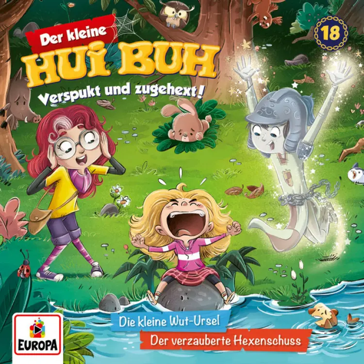Cover von Der kleine Hui Buh - Folge 18 - Die kleine Wut-Ursel / Der verzauberte Hexenschuss