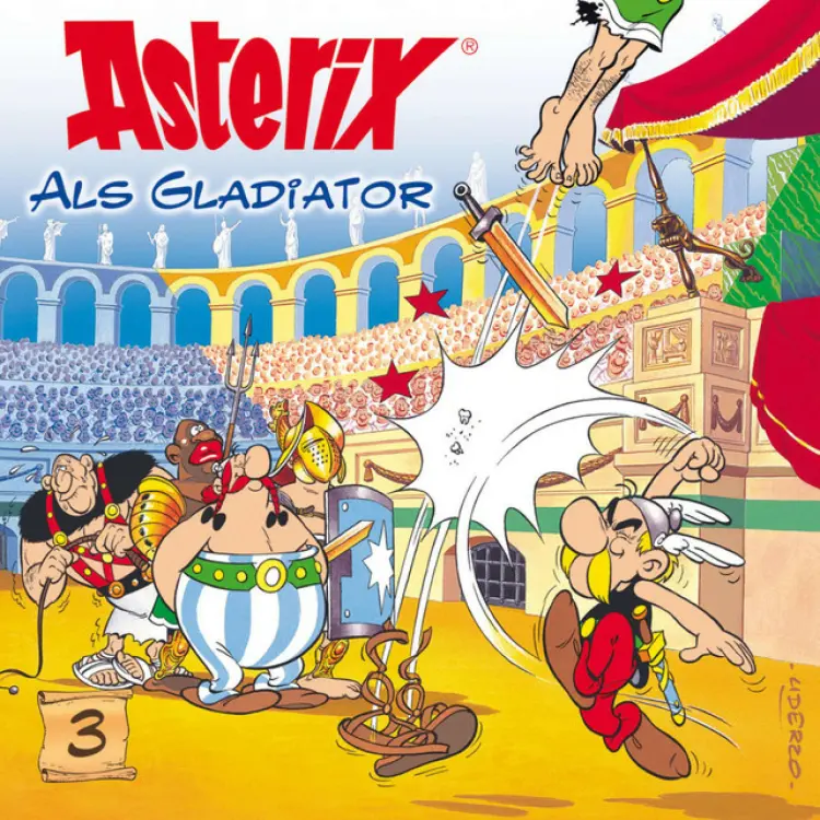 Cover von Asterix - 03: Asterix als Gladiator
