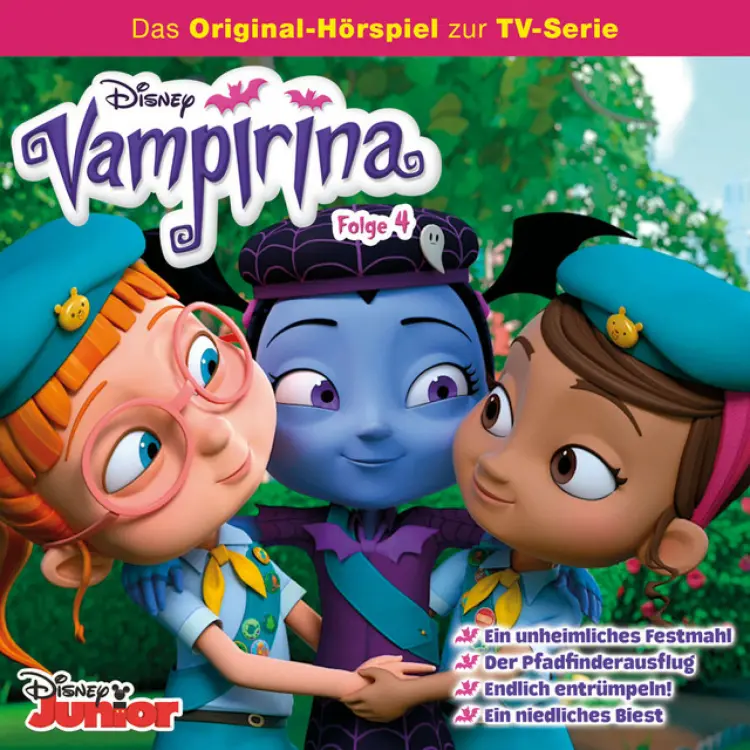 Cover von Disney - Vampirina - Folge 4: Ein unheimliches Festmahl / Der Pfadfinderausflug / Endlich entrümpeln! / Ein niedliches Biest
