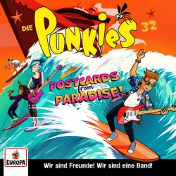 Cover - Die Punkies - Folge 32: Postcards from Paradise!