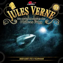 Cover - Jules Verne - Folge 34 - Irrfahrt ins Ungewisse