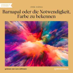 Cover - Jörg Karau - Barnapal oder die Notwendigkeit, Farbe zu bekennen