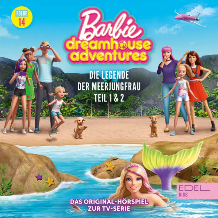 Cover von Barbie - Folge 14: Die Legende der Meerjungfrauen - Teil 1 & 2 (Das Original-Hörspiel zur TV-Serie)