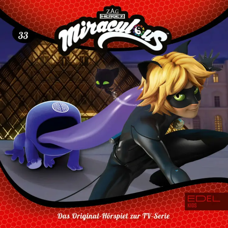 Cover von Miraculous - Folge 33: Fehler der Vergangenheit / Gamer 2.0 (Das Original-Hörspiel zur TV-Serie)