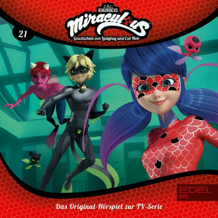 Cover von Miraculous - Folge 21: Die Meerjungfrau / Troublemaker (Das Original-Hörspiel zur TV-Serie)