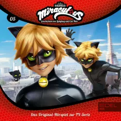 Cover - Miraculous - Folge 5: Der Betrüger / Der Valentinstag (Das Original-Hörspiel zur TV-Serie)