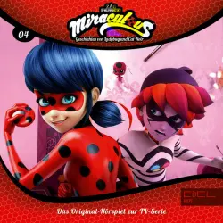 Cover - Miraculous - Folge 4: Der Racheplan / Rogercop (Das Original-Hörspiel zur TV-Serie)