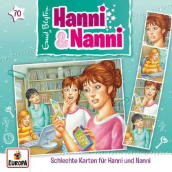 Cover - Hanni und Nanni - Folge 70: Schlechte Karten für Hanni und Nanni