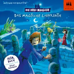 Cover - Die Drei Magier - Hörbuch: Das magische Labyrinth (ungekürzt)