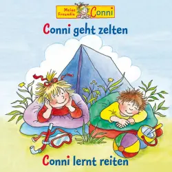 Cover - Conni - Conni geht zelten / Conni lernt reiten