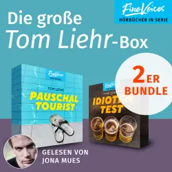 Cover - Tom Liehr - Die große Tom Liehr-Box - Idiotentest + Pauschaltourist
