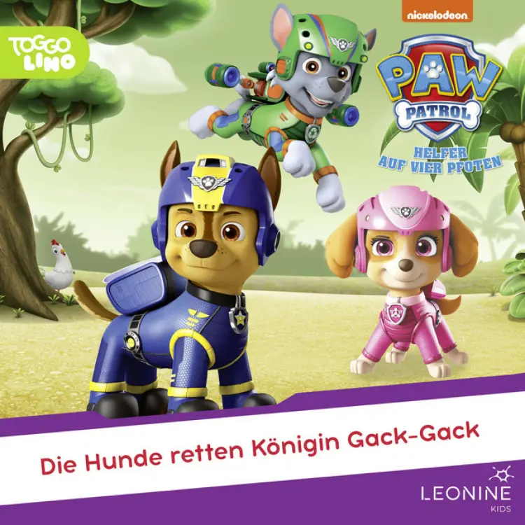 Cover von PAW Patrol - Folge 221: Die Hunde retten Königin Gack-Gack
