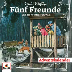 Cover - Fünf Freunde - Adventskalender - Fünf Freunde und das Abenteuer im Wald